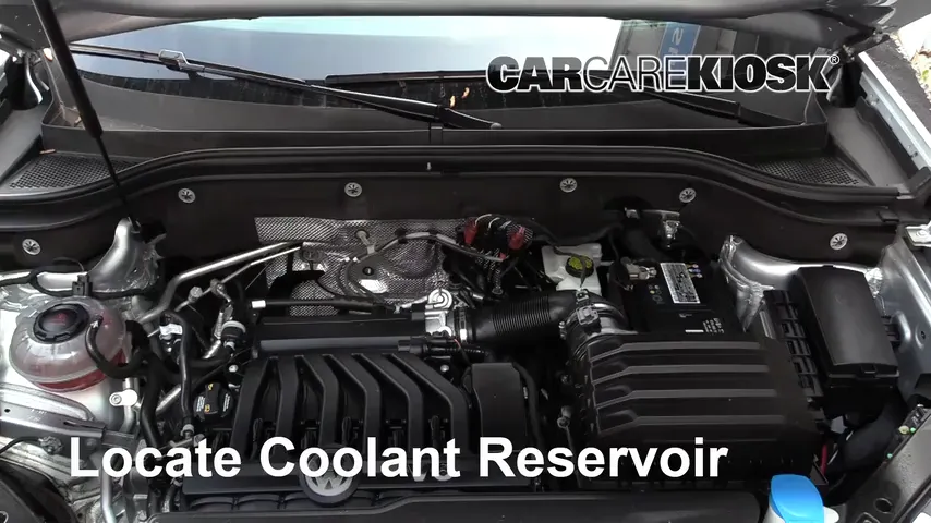 How to Add Refrigerant to a 2018 Volkswagen Atlas SE 3.6L V6